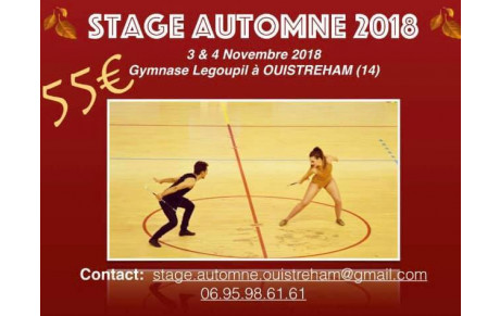 Stage D Automne 2018